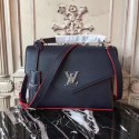 Replica louis vuitton original Leather MY LOCKME 54849 dark blue JH00531QF99