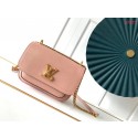 Replica Louis Vuitton Original Lockme chain small handbag M57067 pink JH00382TH29