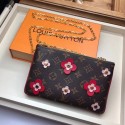 Replica Louis Vuitton POCHETTE DOUBLE ZIP M63905 red JH01308GC56