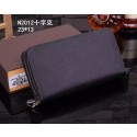 Replica Louis Vuitton Saffiano Leather Clutch M2012 Black JH01032UD97