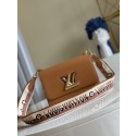 Replica Louis Vuitton TWIST MM M57505 Honey Gold JH00145an47