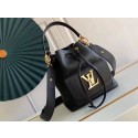 Replica Top Louis Vuitton LOCKME BUCKET M57687 black JH00168Zf62