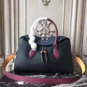 Replica Top Louis Vuitton original Epi Leather TUILERIES TOTE 53544 black JH00139Rc30