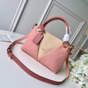 Top Replica Louis vuitton original V TOTE BB M53886 Pink&beige JH01390Qt73