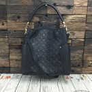 2015 louis vuitton monogram empreinte bagatelle m50072 black(original leather) JH01153tQ92