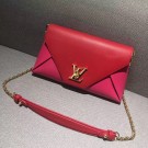 2017 louis vuitton love note evening bag M54501 rose JH00789qO84