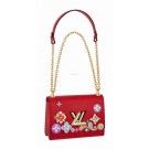 2017 newest louis vuitton Original leather Shoulder Bag 50271 red JH00657fo19