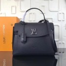 AAA 1:1 Louis Vuitton original LOCKME EVER M51395 black JH01643RI87