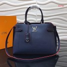 AAA Louis Vuitton original LOCKME DAY M53730 Marine Rouge JH01111CB45
