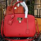AAAAA Imitation Louis Vuitton Veau Nuage Leather Milla MM M51685 red JH01427wA64