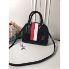 Best Quality Louis Vuitton original Epi leather ALMA BB M51961 black JH01890gQ55