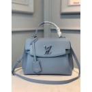 Best Replica Louis vuitton original LOCKME EVER BB M53937 light blue JH00500Jc15