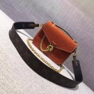 Copy 2017 louis vuitton original leather fashion show metis mini M54991 orange JH00737OM51