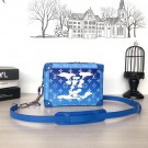 Copy Louis Vuitton Original Shoulder Bags M45430 blue JH00564Vo75