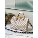 Copy Louis Vuitton SPEEDY BANDOULIeRE 30 N50054 Blue JH00126Of26