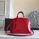Designer Replica Louis vuitton original Monogam vernis Alma M91611 red JH00552Jz48