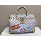 Fake 1:1 Louis Vuitton Damier Azur Canvas original speedy 30 B41112 JH00208Av26