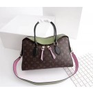Fake 1:1 Louis vuitton monogram canvas TUILERIES TOTE M41455 green JH00308pg57