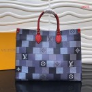 Fake Copy Louis Vuitton Original ONTHEGO M44576 blue JH00790Mv33