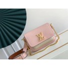 Fake Louis Vuitton LOCKME TENDER M58555 Rosewater Pink JH00086HB93