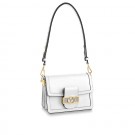 Fake Louis Vuitton MINI DAUPHINE M55836 White JH00703DK43