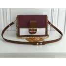 Fashion Louis Vuitton original SAINT SULPICE PM M44391 Red with white JH01470Rn14
