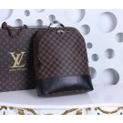 First-class Quality Louis Vuitton Damier Ebene Graphite Jake Backpack 41558 Coffee JH00955gc84