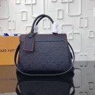 First-class Quality Louis Vuitton mongram empreinte original leather VOSGES M43249 Dark blue JH00601mU66