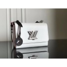 High Quality Fake Louis vuitton original epi leather TWIST MM M52506 Blanc JH01621nD19