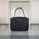 High Quality Fake Louis Vuitton original leather embossing tote bag 50438 black JH01080WC64