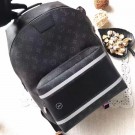High Quality Replica 2018 louis vuitton monogram canvas backpack 43408 black JH00702tp21