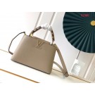 Hot Louis Vuitton CAPUCINES PM M523867 grey JH00634DJ96