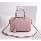 Imitation AAA Louis Vuitton Mahina Leather SPEEDY BANDOULIERE 30 M40431 pink JH01737Qz50