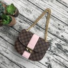 Imitation Best Louis Vuitton Original Damier Ebene Canvas WIGHT N64419 pink JH00470CD19