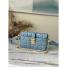 Imitation Best Louis Vuitton POCHETTE TROCA M59048 sky blue JH00015gt75