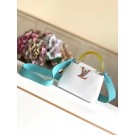 Imitation Louis vuitton CAPUCINES MINI M56072 WHITE JH00245vW26