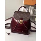 Imitation Louis Vuitton HOT SPRINGS Monogram Canvas Mini knapsack 53545 dark brown JH00385EB28