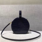 Imitation Louis Vuitton original Croco Leather petite boite chapeau M43516 dark blue JH00407fJ59