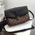 Knockoff Louis Vuitton Original Damier Ebene Canvas WIGHT N44243 black JH00345PF42