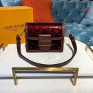Knockoff Louis vuitton original MINI DAUPHINE M44580 Wine JH01012Bc82