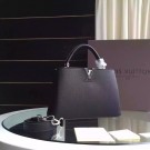 Louis Vuitton Capucines BB Tote Bag 94754 Black JH00939cP55