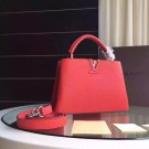 Louis Vuitton Capucines BB Tote Bag 94754 Red JH00938yN38