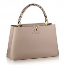 Louis Vuitton Capucines MM N91711 Galet JH01003uu45