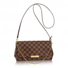 Louis Vuitton Damier Ebene Canvas Favorite MM Bag N41129 JH01851iv85