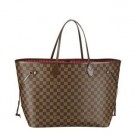 Louis Vuitton Damier Ebene Canvas Neverfull GM N51106 JH01250dt49