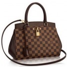 Louis Vuitton Damier Ebene Canvas Rivoli MM Bag N41150 JH01267Js85