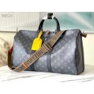 Louis Vuitton KEEPALL BANDOULIERE 45 M40569 black JH00008OV44