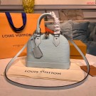LOUIS VUITTON M40302 EPI LEATHER ALMA SMALL LIGHT BLUE JH00504Ac56