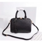 Louis Vuitton Mahina Leather SPEEDY BANDOULIERE 30 M40431 black JH01736Xy49