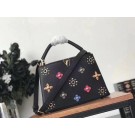 Louis Vuitton mongram flowers BB M54310 black JH00521qT25